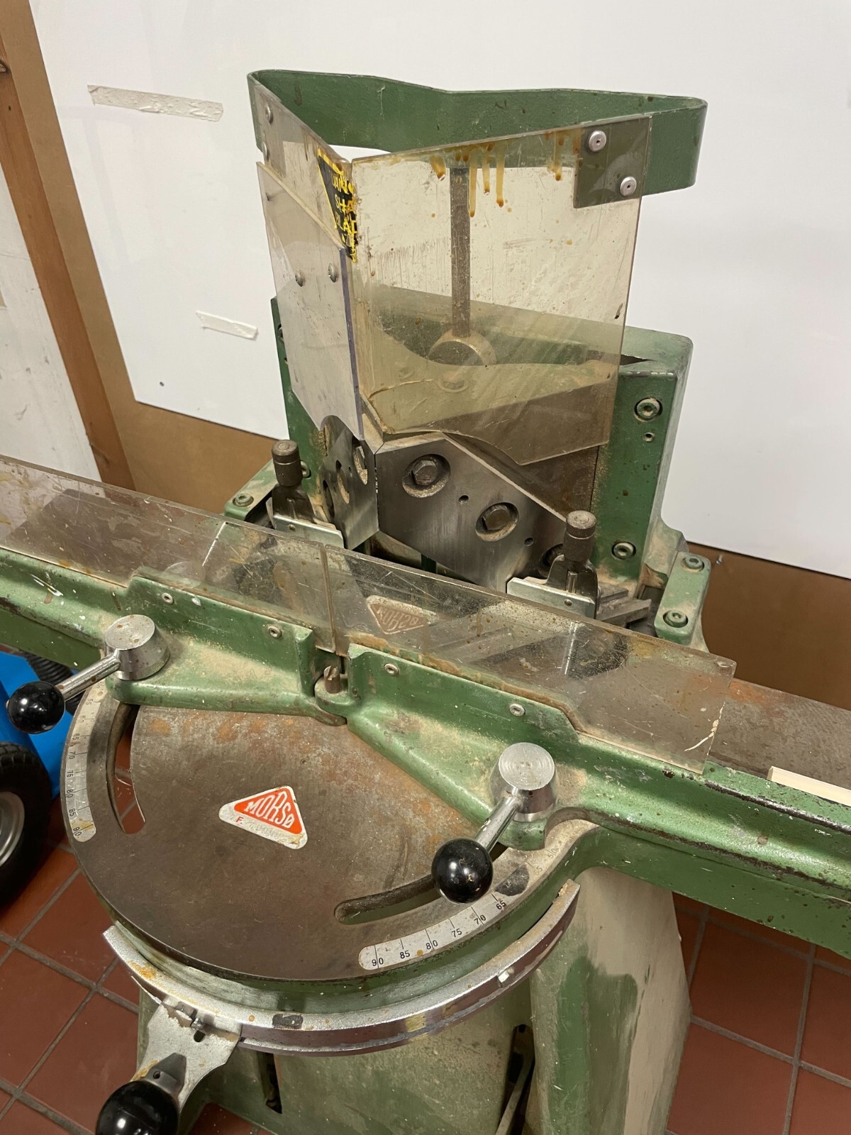 Morso F Guillotine Mitre Cutter Machine Picture Framing Carpentry eBay