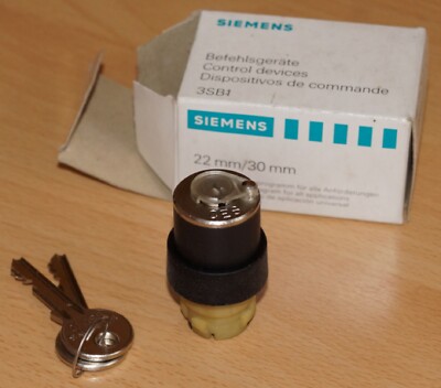 1 Stk. 3SB10 00-4MA01 : CES-Schloß, Betätigungselement  von  SIEMENS , neu