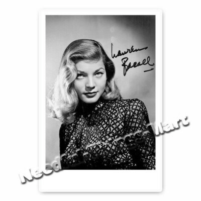 Lauren Bacall - Hollywood Legende -  Autogrammfotokarte [AK2]
