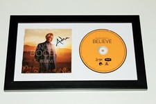 ANDREA BOCELLI SIGNED FRAMED 'BELIEVE' CD COVER ALBUM w/COA ITALIAN OPERA LEGEND