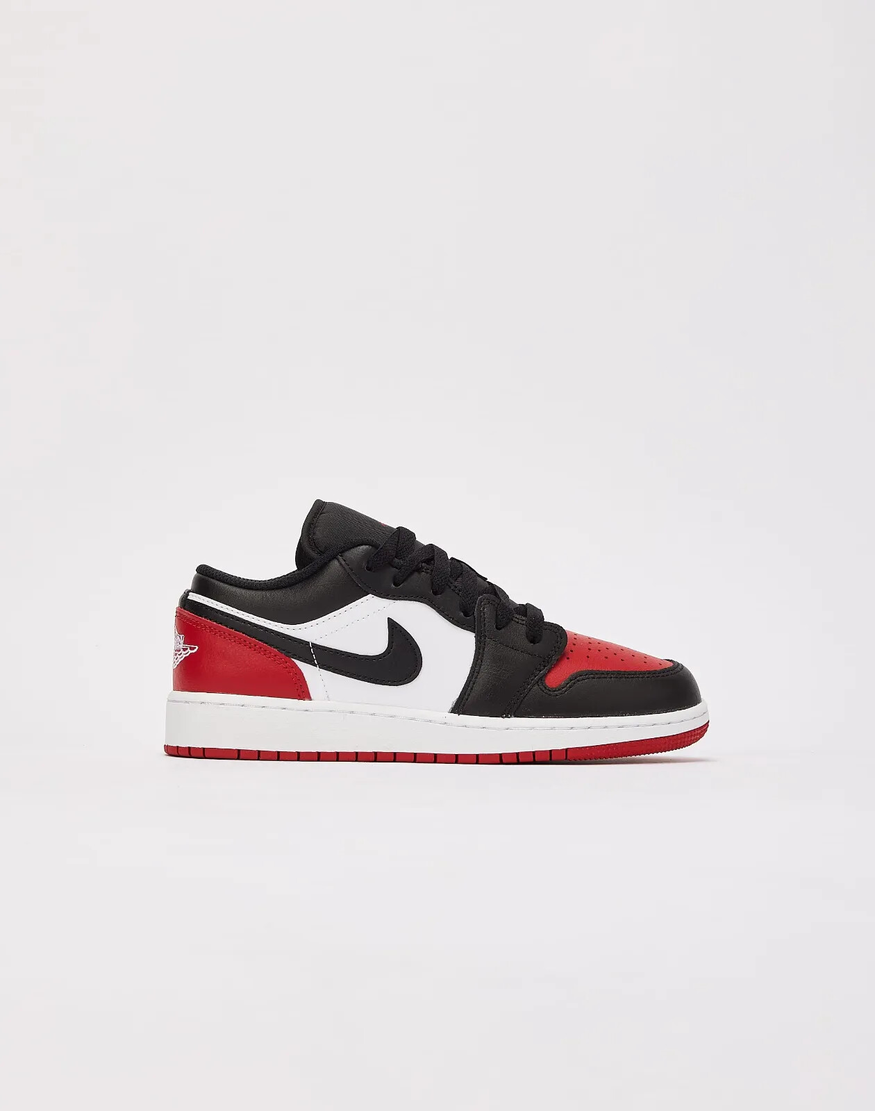 Size 6 (GS) - Air Jordan 1 Low Bred Toe 2.0 for sale online | eBay