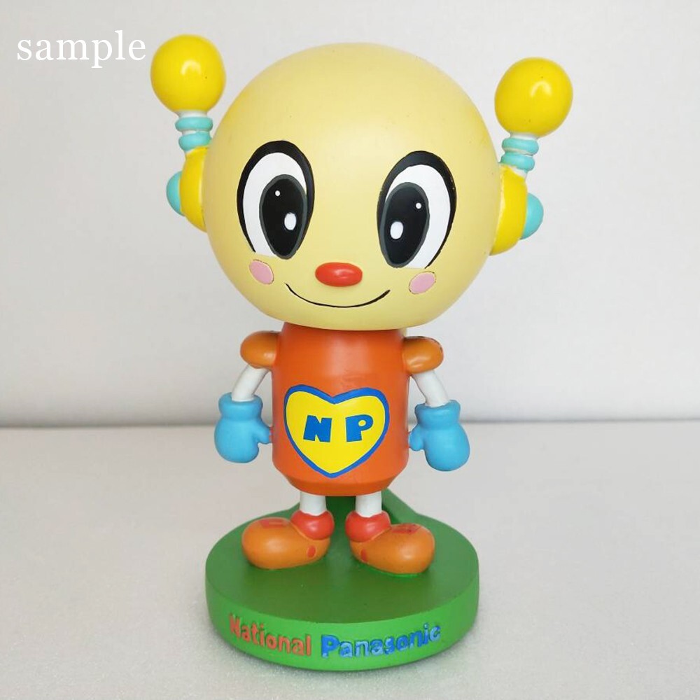 Panasonic National NP-chan Bobblehead Doll Vintage Rare Japan