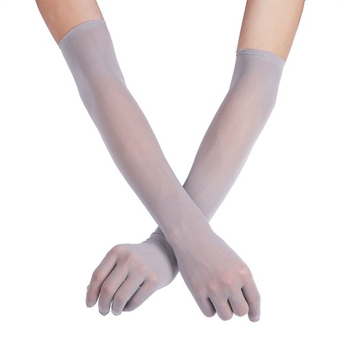 Frauen Nahtlose Hochzeit Strumpfhosen Handschuhe Transparent Abendhandschuhe - Picture 37 of 54