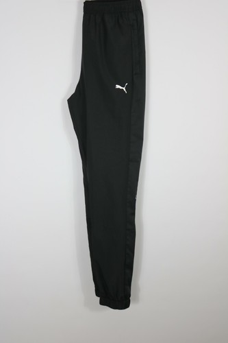 Puma BMW Motorsport Uomo in tessuto nero tuta da ginnastica Jogger Pantaloni  Slim Fit 595179 | eBay