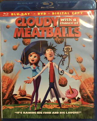 Cloudy with a Chance of Meatballs (Two-Disc Blu-ray/DVD Combo) [Blu-ray] DVDs
