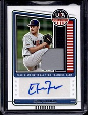 2023 Panini USA Baseball Stars & Stripes Ethan Flanagan PATCH AUTO