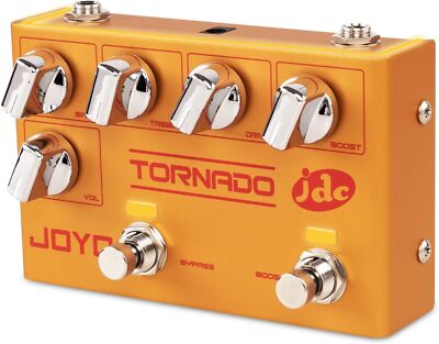 JOYO Overdrive Effect Pedal Dual Channel with Independent Footswitch for Electri
