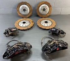 2014-2018 Audi Rs7 Brake Calipers Rotors Set Front Rear 51k Oem Note