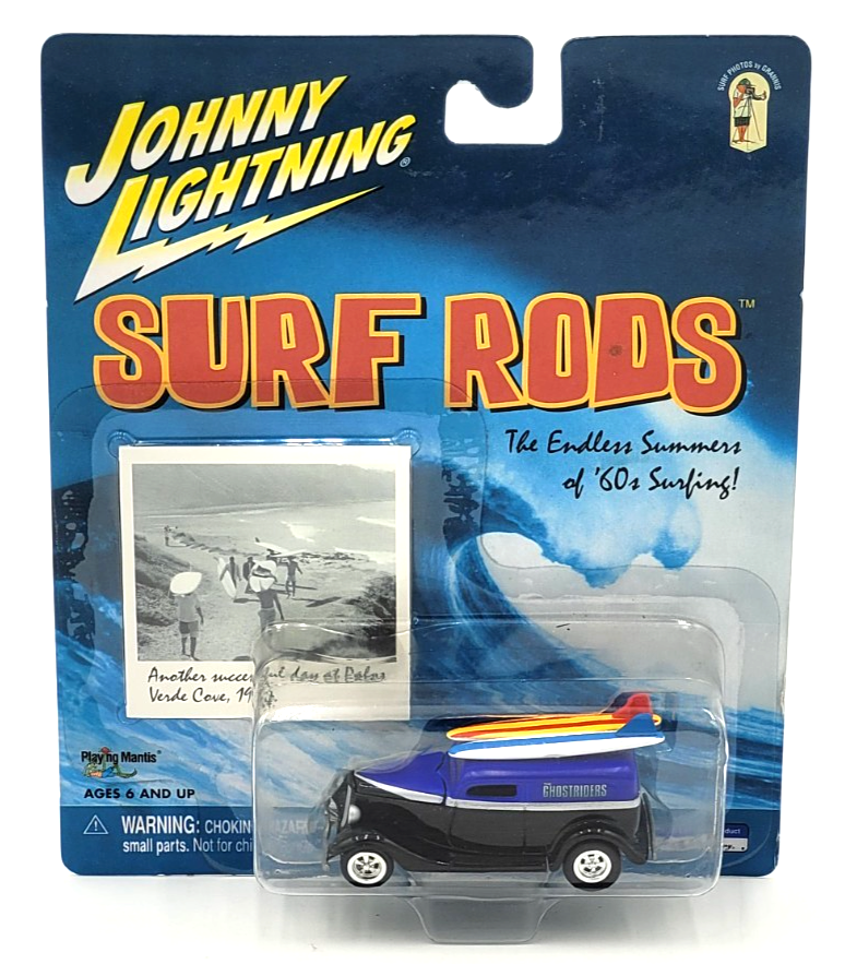 2001 Johnny Lightning Surf Rods The Ghostriders Palos Verde Cove