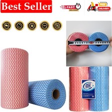 J Cloth Rolls, Reusable Cleaning Cloths, Universal Cleaning Cloth Roll，2 Roll...