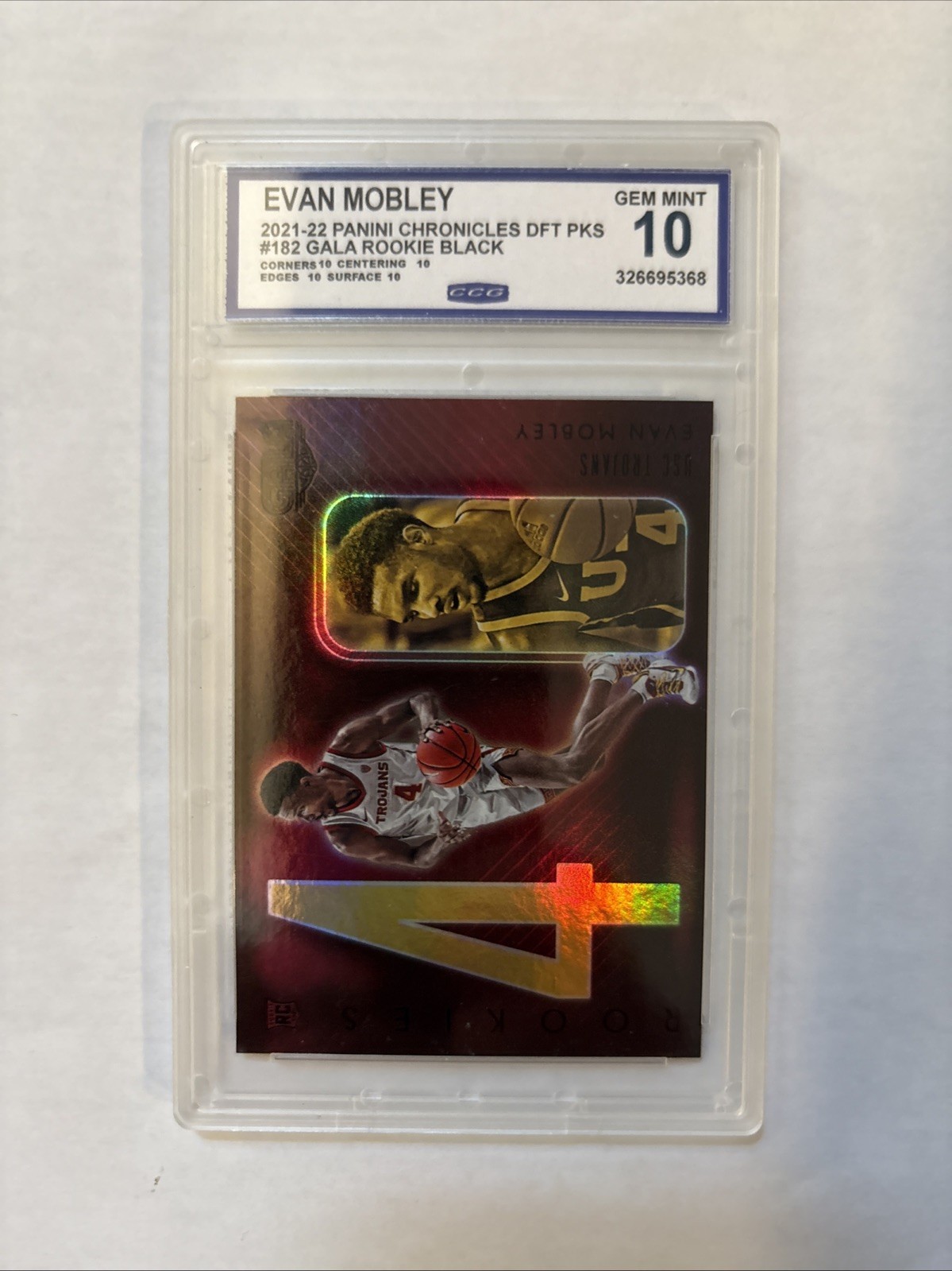 2021-22 Panini Chronicles Draft Picks - Gala Rookies Evan Mobley #182 (RC)