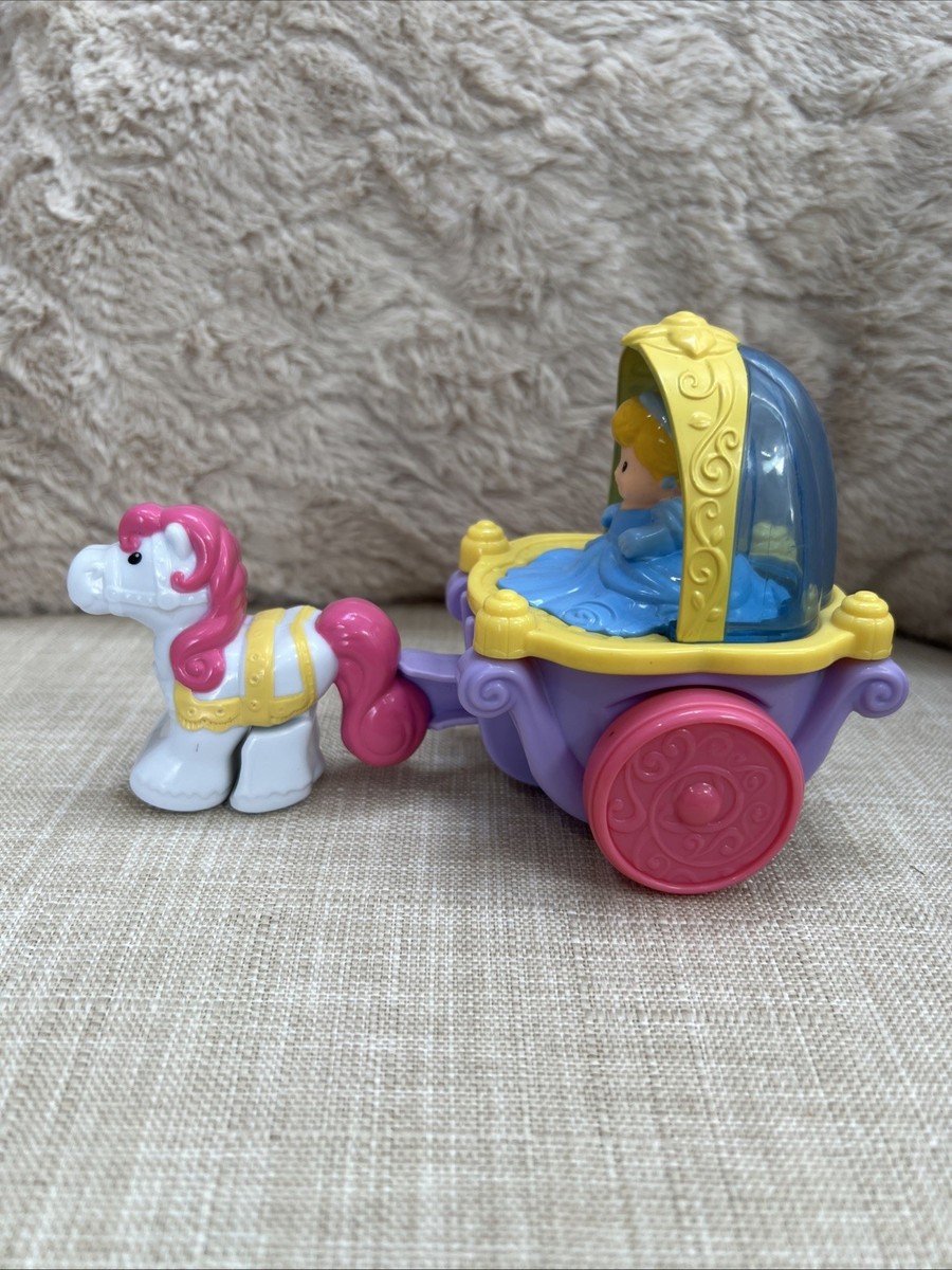 Fisher Price Little People Cinderella Disney Princess Coach Klip
