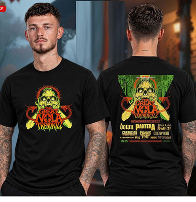 Pantera The Great NOLA Trendkill 2026 Reprint T-Shirt