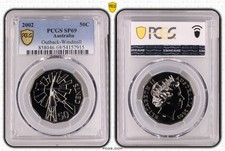 PCGS 2002 Australia 50C Outback-Windmill SP69