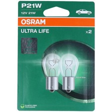 P21W OSRAM Ultra Life - 3x längere Lebensdauer - Scheinwerfer Lampe DUO-Pack NEU