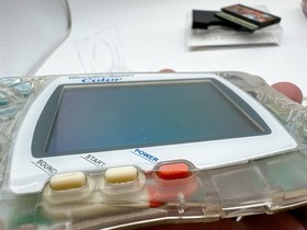 WonderSwan Color Pure Crystal console Toys R Us Limited Tested Bandai Japan