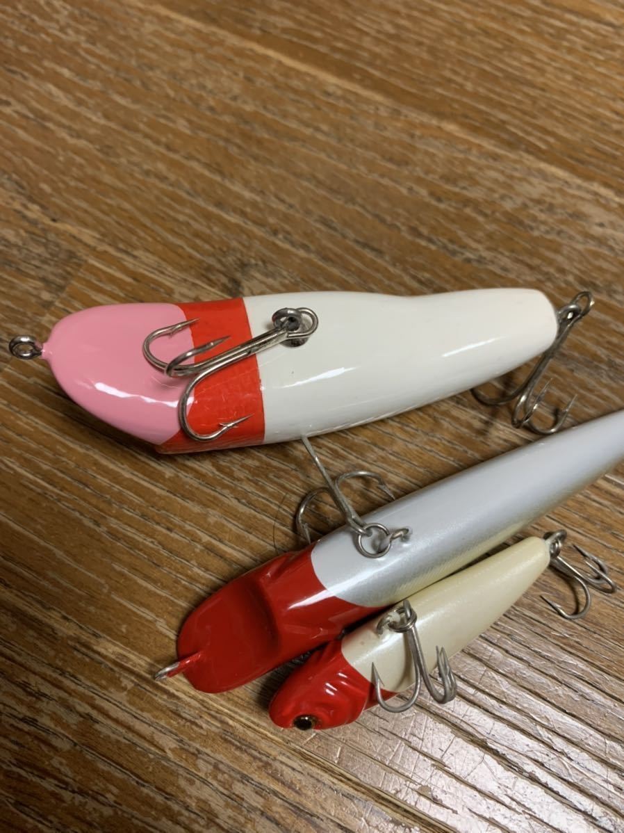 Penex (ers Club) Splasher and ibration, and a set of 3 unnamed topwater lures. - Image 4