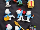 Smurf Figures By Peyo 2011 McDonald's Toys Lot Of 9 Grouchy Vanity Hefty Brainy — photo 7