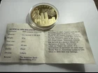 2011 The American Spirit Liberty Remembering 911 Coin Layered in 24K Gold - COA