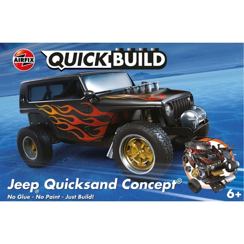Non Communiqué Jeep 'Quicksand' Concept - Quick Build Airfix - Image 2