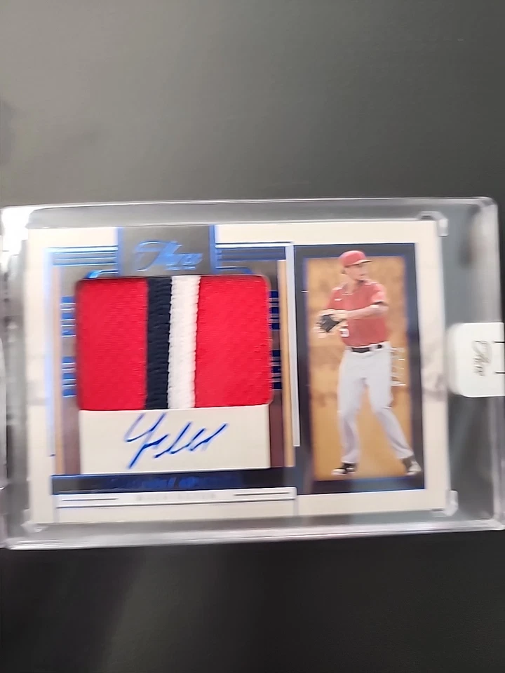 Yohandy Morales 2024 Panini Three And Two 3 Color Patch /32 Nats - Image 2 of 3