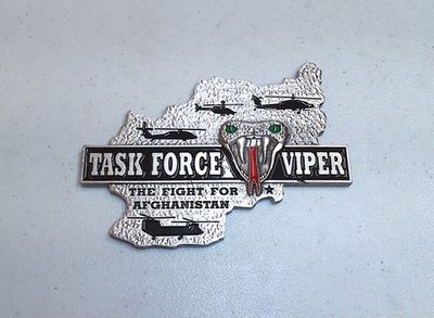 #ad US Army Task Force Viper OEF 09 10 Afghanistan Strike to Kill Challenge Coin $125.00