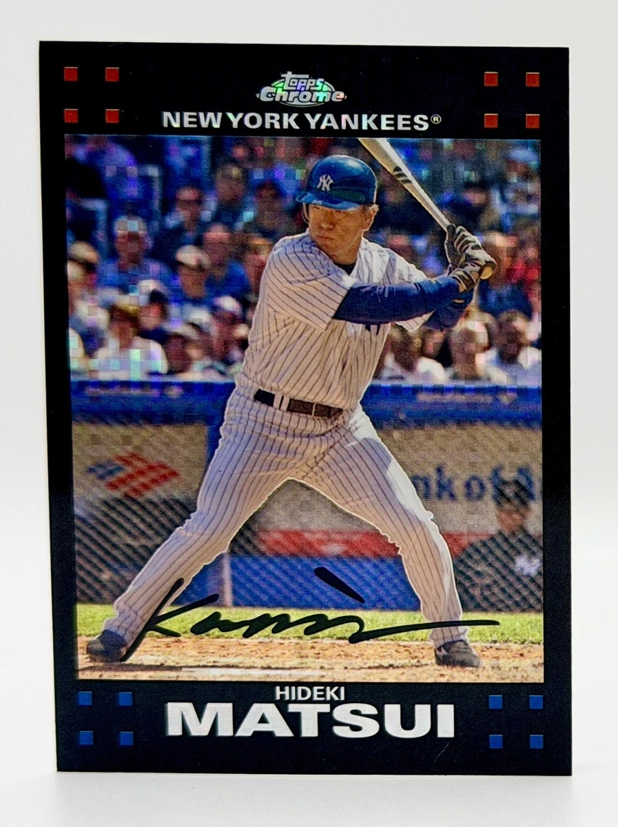 Hideki Matsui Baseball 2007 Season Sports Trading Cards