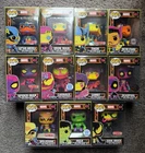 Funko Pop! Marvel Black Light Exclusive Set Captain America Iron Man Thor Venom