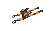 1"X10' Retractable Ratchet Straps 2 Pack MUD-RRS10-2PK UPC 888151078129