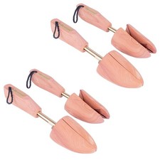 FootFitter Men  s Cedar Shoe Trees, Two Pack Medium 7.5-8.5 SJ32