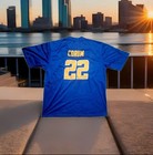 BLAKE CORUM Sewn Stitched XL XXL 2XL Royal Blue Los Angeles Rams Home Jersey — photo 2