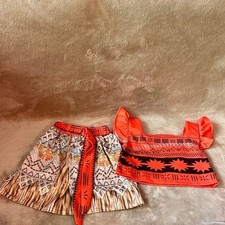 Conjuntos de disfraces de princesa Moana para niñas disfraz de Halloween