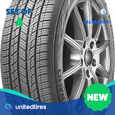 Set Of 4 New P 22545r17 Kumho Solus Ta51a 91w