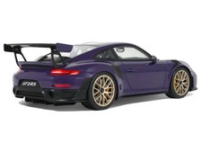 2021 Porsche 911 (991.2) GT2 RS Ultraviolet Metallic with Carbon Stripes 1/18