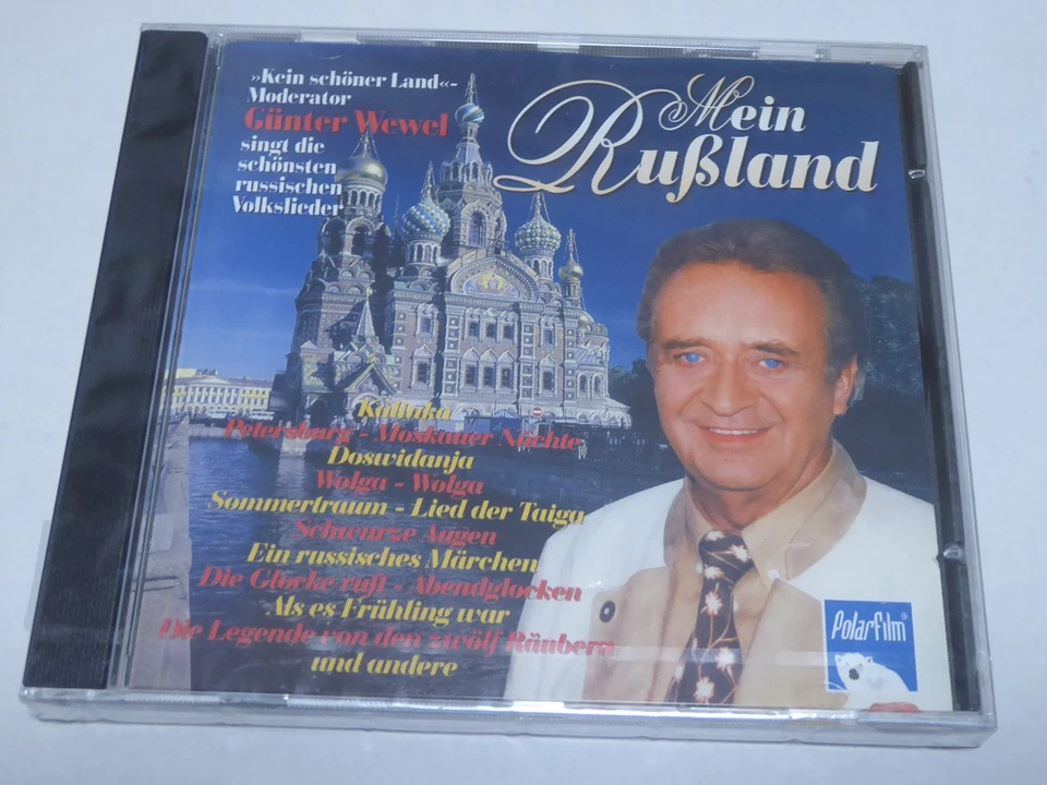 GÜNTER WEWEL mein rußland NEU/SEALED (CD Album, Pop, Polar Film) - Bild 1 von 2