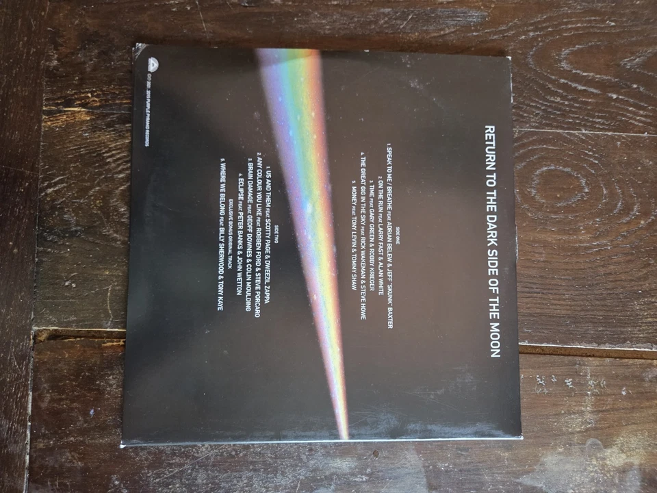 Pink Floyd Dark Side Moon LP, foto 3 di 5
