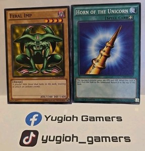 yugioh horn imp card Yu-Gi-Oh! You will receive the Unlimited Edition version of this card. Horn of the Phantom Beast