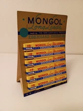 Mongols Long Leads- Eberhard Faber- Store Counter Display- Vintage NOS- " RARE "