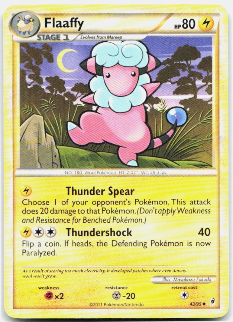 Flaaffy Uncommon 43/95 NM