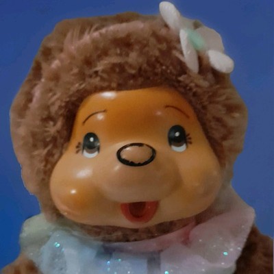 Original Sekiguchi Bärenpuppe  Puschel Vintage Sammlerstück DAUMENLUTSCHENDER  