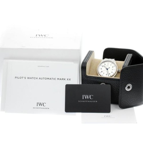 IWC PILOT'S WATCH MARK XVIII IW328208 40mm SS Silver #C2389