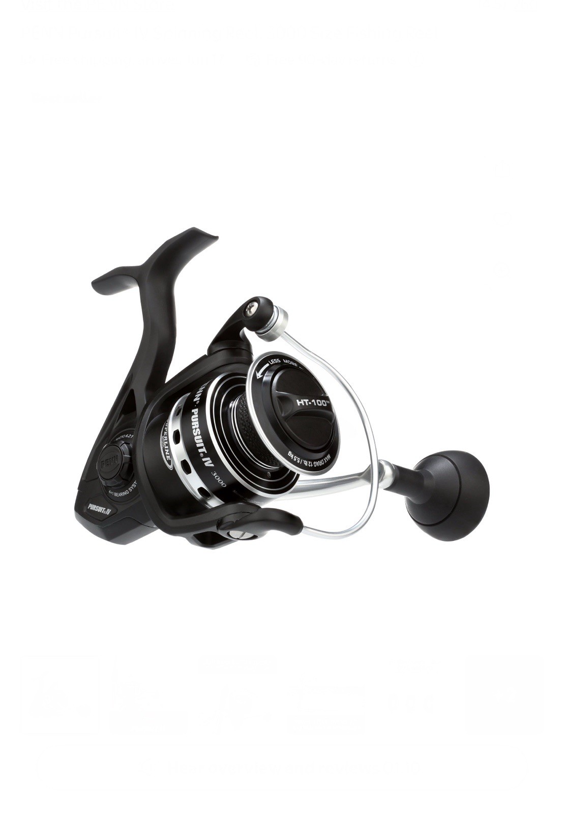 PENN Pursuit IV Spinning Fishing Reel