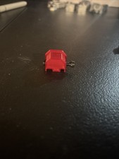 3-D printed fake replica airsoft back plate Red