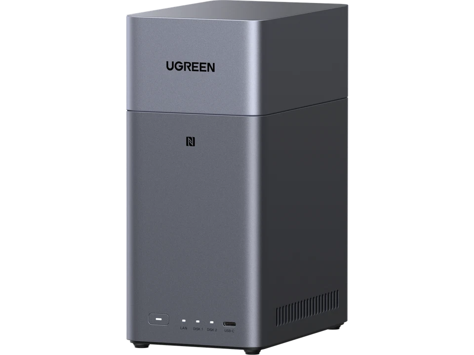 DH2300 UGREEN NASync DH2300 Storage Hub with HDMI Cable 2-bay, Rockchip RK3576 - Image 2 of 3