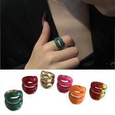 Geometric Lips Ring Jewelry Accessories Finger Buckle For Party|Women|Girls gift