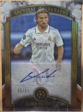 2022-23 Topps Museum Collection UEFA Champions League Soccer Cards Checklist & Odds 22