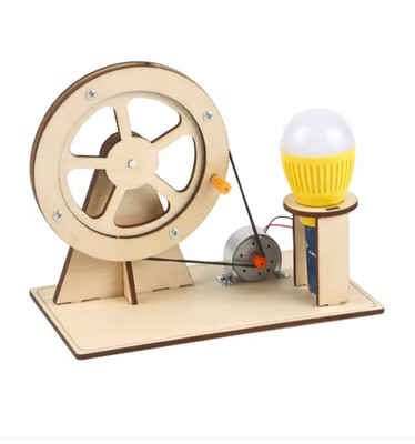Wooden Hand Generator STEM Science Educational Toy for Kids