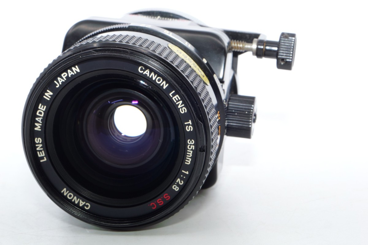 Canon TS 35mm F/2.8 S.S.C. Wide Angle Tilt/Shift FD Mount Lens