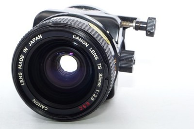 フィルムカメラ Canon TS 35mmf2.8 S.S.C. Canon TS 35mm F/2.8 S.S.C. Wide Angle Tilt/Shift FD Mount Lens