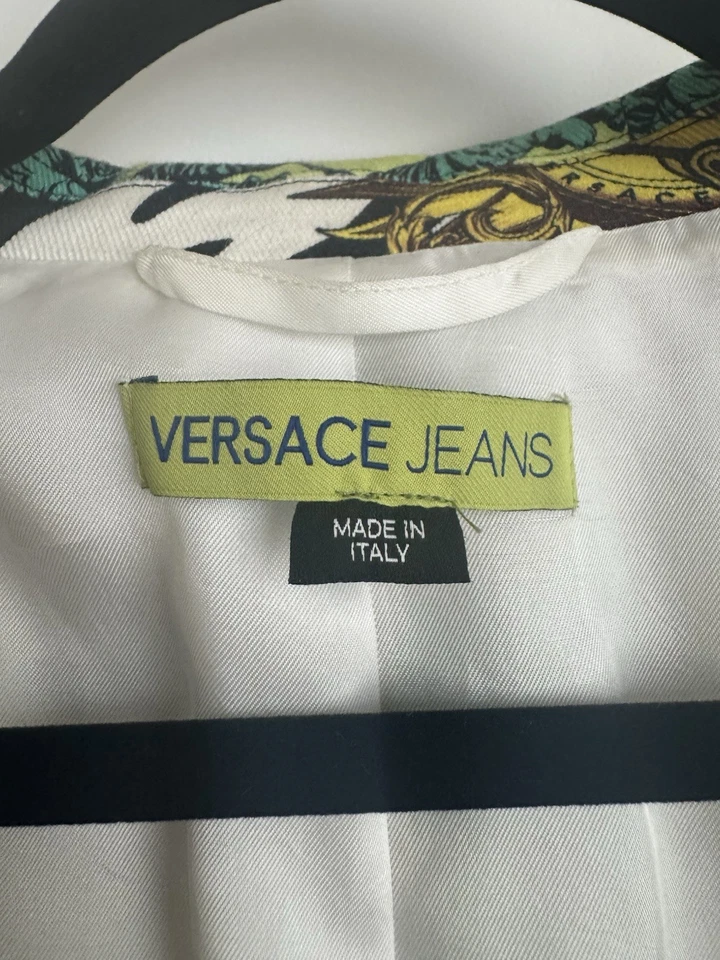 Blazer Versace Jeans Barroco Estampado Animal Para Hombre Talla L Foto 3 de 4